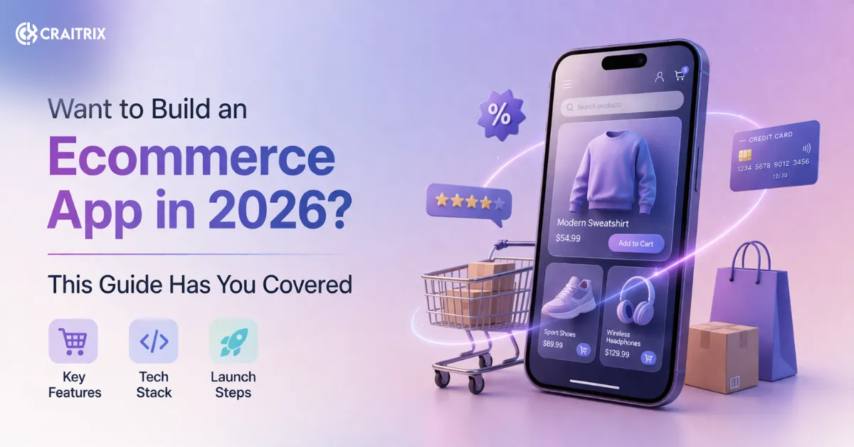Ecommerce app development mobile interface design