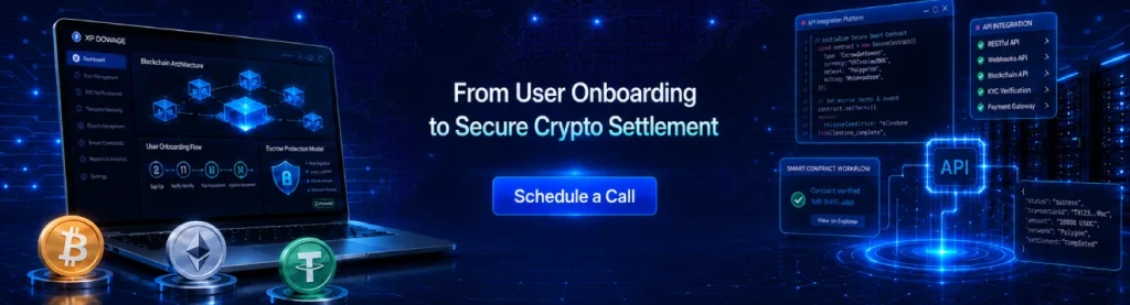 End-to-End Workflow of a P2P Crypto Exchange Software CTA