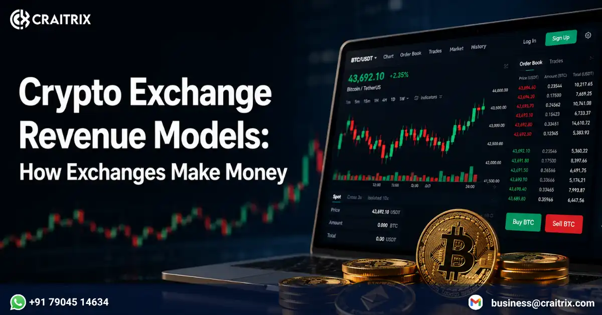 crypto exchange revenue models