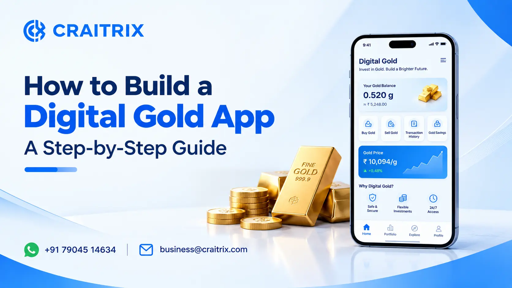 How to Build a Digital Gold App: Step-by-Step Guide